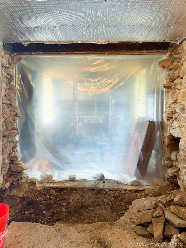 How To Remove A Stone Wall in a building with a fieldstone foundation hot to take down a stone wall how to demo a stone wall