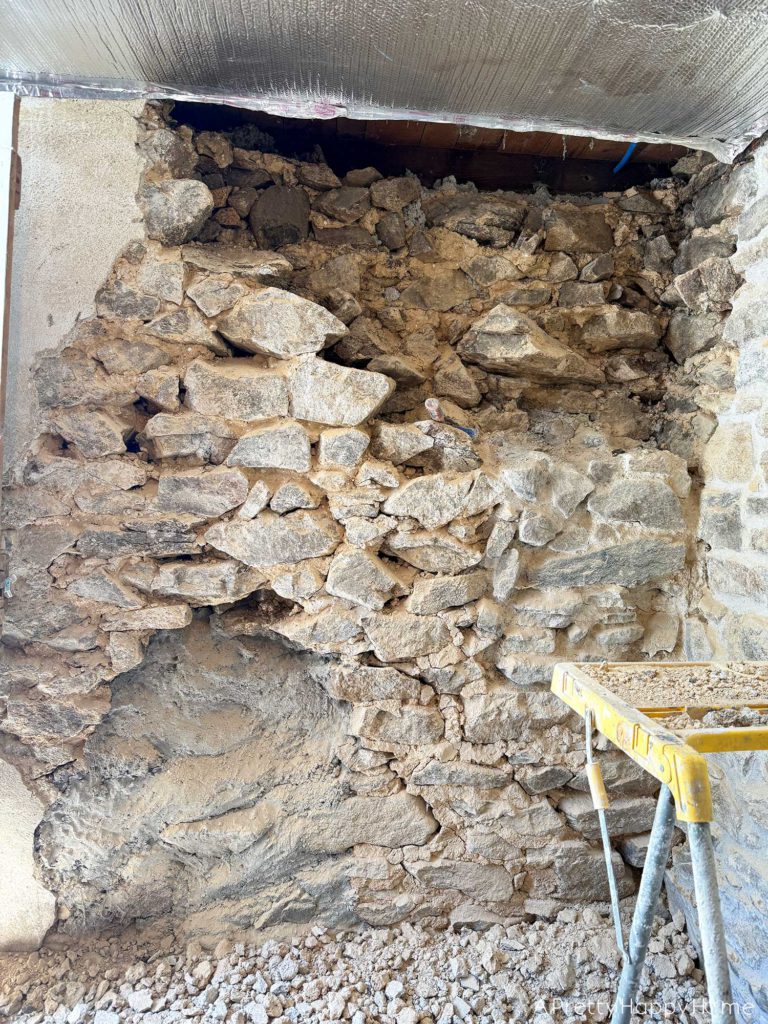 How To Remove A Stone Wall in a building with a fieldstone foundation hot to take down a stone wall how to demo a stone wall