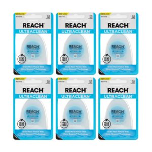 reach ultra clean floss 6 pack via amazon on the happy list floss that doesn't shred