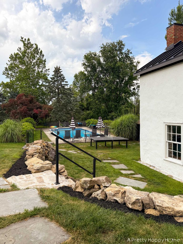DIY fieldstone stairs building fieldstone stairs outdoors