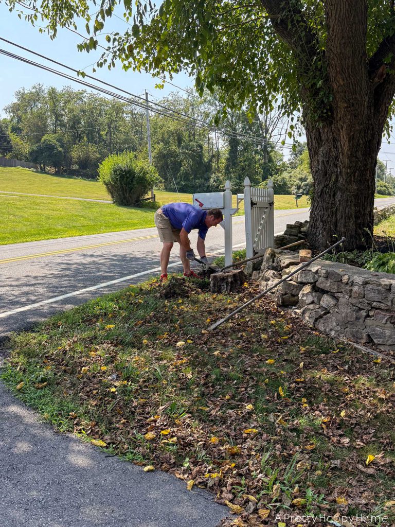Curved Fieldstone Wall: Part 6, Demo Section 2