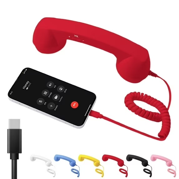 retro handset for cellphone from walmart on the happy list