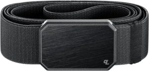 black groove life belt with magnetic clasp and buckle from amazon
